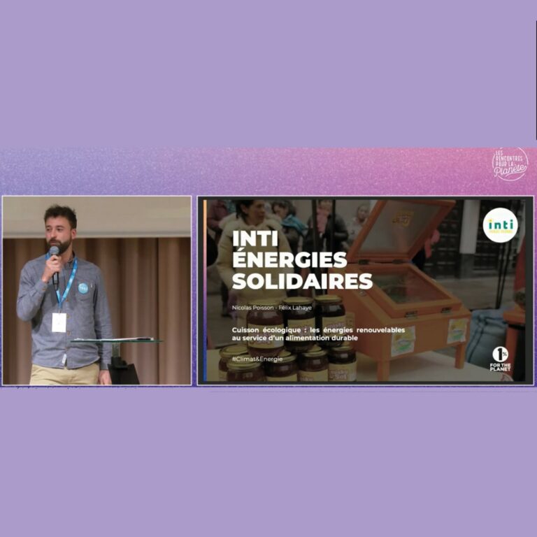 Inti aux Rencontres pour la Planète
