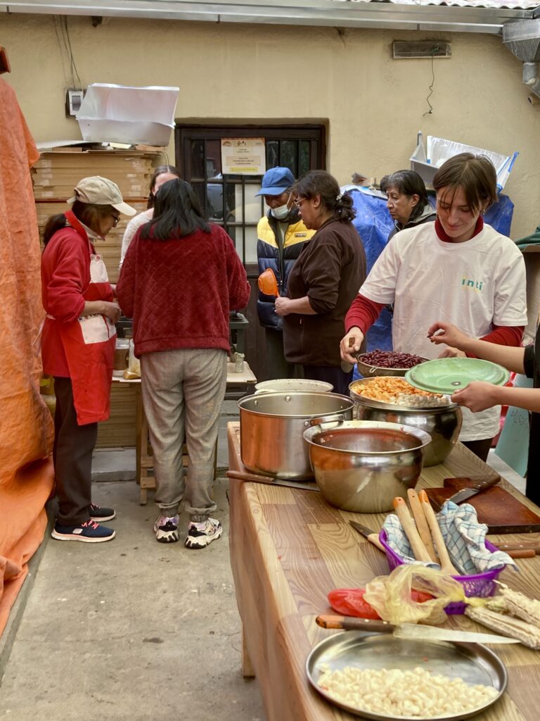 Atelier "cuisine durable" a Inti Wasi